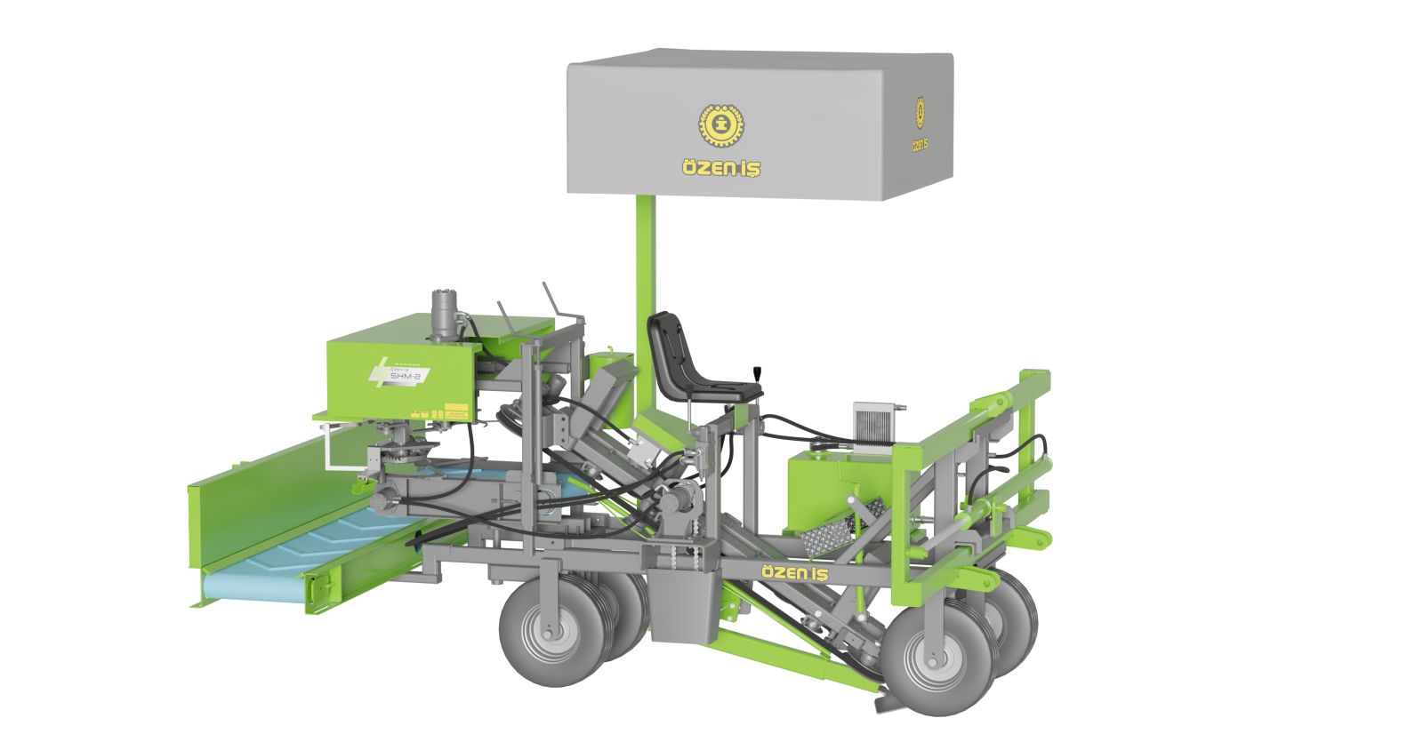 
TEK SIRALI BAĞLAMA GRUPLU SARIMSAK HASAT MAKİNASI